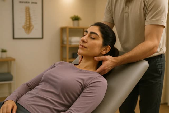 فیزیوتراپی تخصصی برای درمان سرگیجههای ناشی از مشکلات گردن