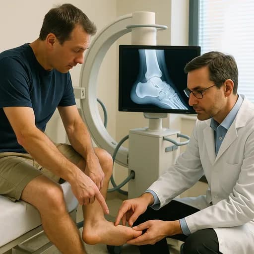 تشخیص و درمان خار پاشنه